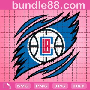La Clippers Svg, Clippers Basketball Svg