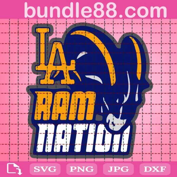 La Rams Nation Svg