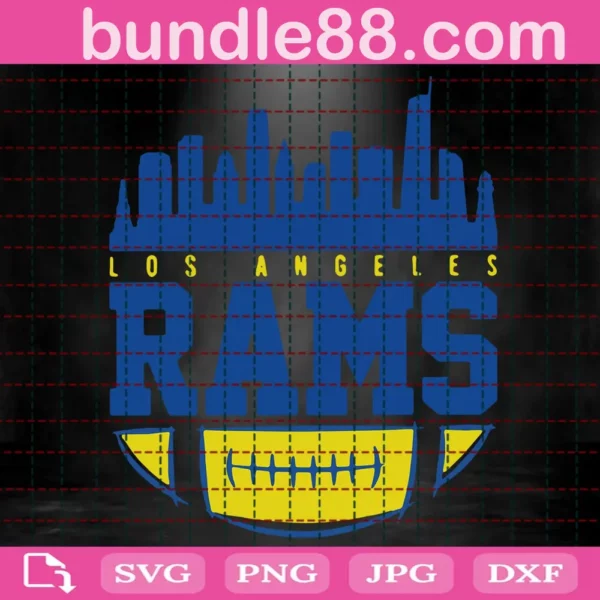 La Rams Svg, Los Angeles Rams Svg