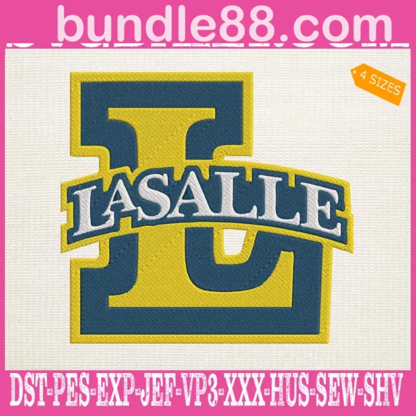 La Salle Explorers Embroidery Machine