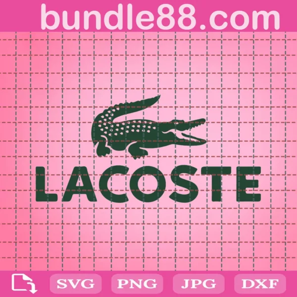 Lacoste logo Svg