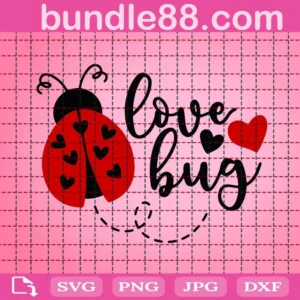 Ladybug Love Bug Svg
