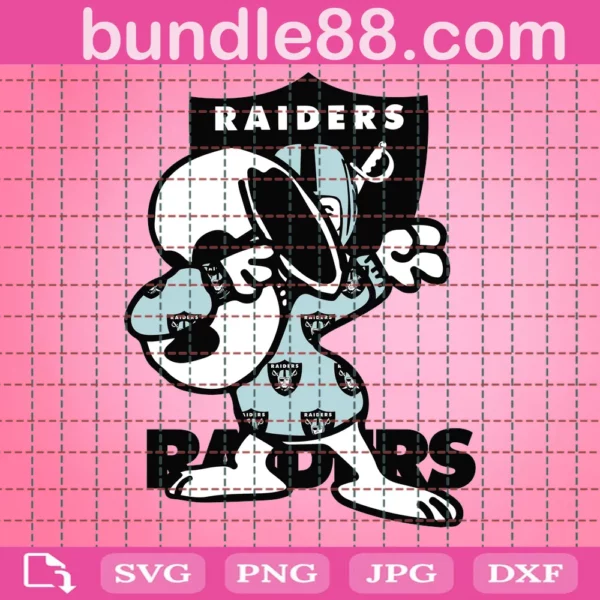 Las Vegas Raiders Snoopy Svg