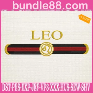 Leo Embroidery Files