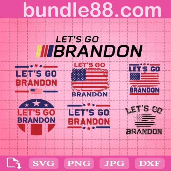 Let'S Go Brandon Svg Bundle