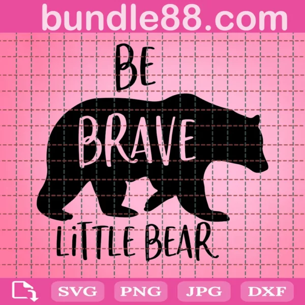 Little Bear Svg, Baby Svg