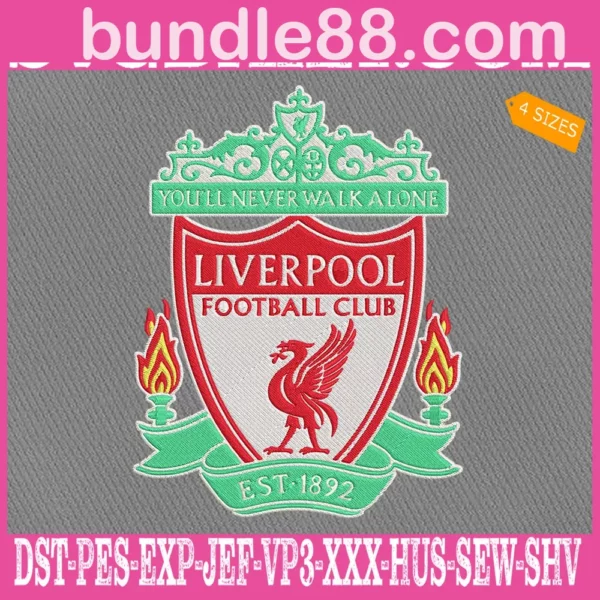 Liverpool Embroidery Design