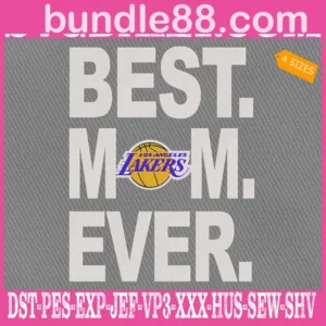 Los Angeles Lakers Embroidery Files