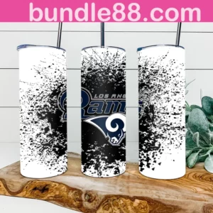 Los Angeles Rams Football 20oz Skinny Tumbler