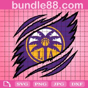 Los Angeles Sparks Claws Svg