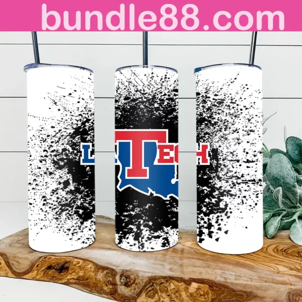 Louisiana Tech Bulldogs 20oz Skinny Tumbler