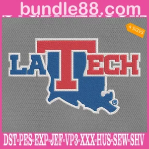 Louisiana Tech Bulldogs Embroidery Machine