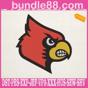 Louisville Cardinals Embroidery Machine