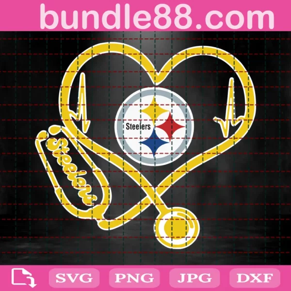 Love Pittsburgh Steelers Svg File