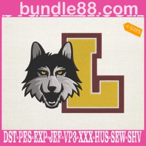 Loyola Ramblers Embroidery Machine