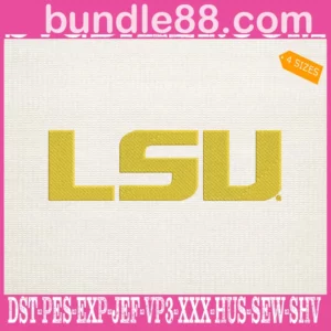 LSU Tigers Embroidery Machine