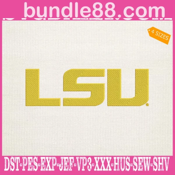 LSU Tigers Embroidery Machine