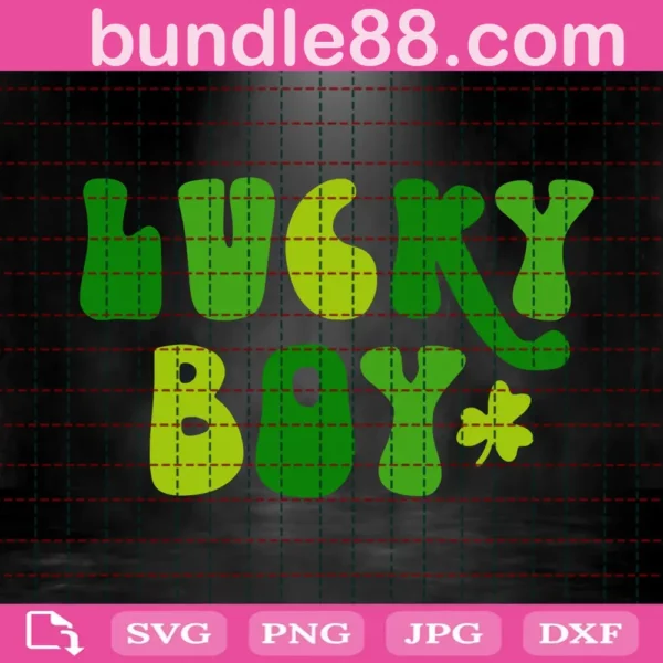 Lucky Boy Svg, Irish Svg