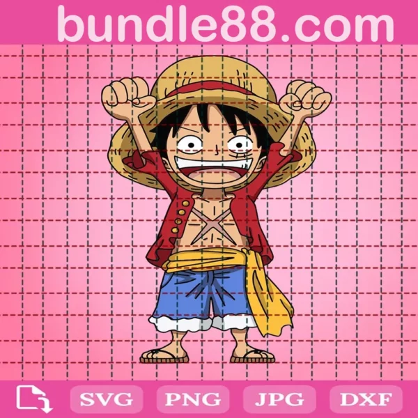 Lufffy Svg, Monkey D. Luffy Svg