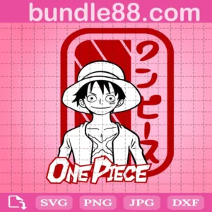 Luffy One Piece Svg