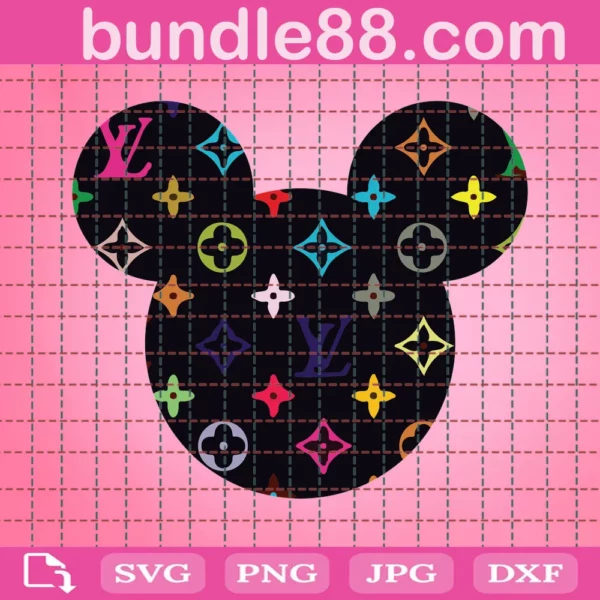 LV Mickey Head Logo