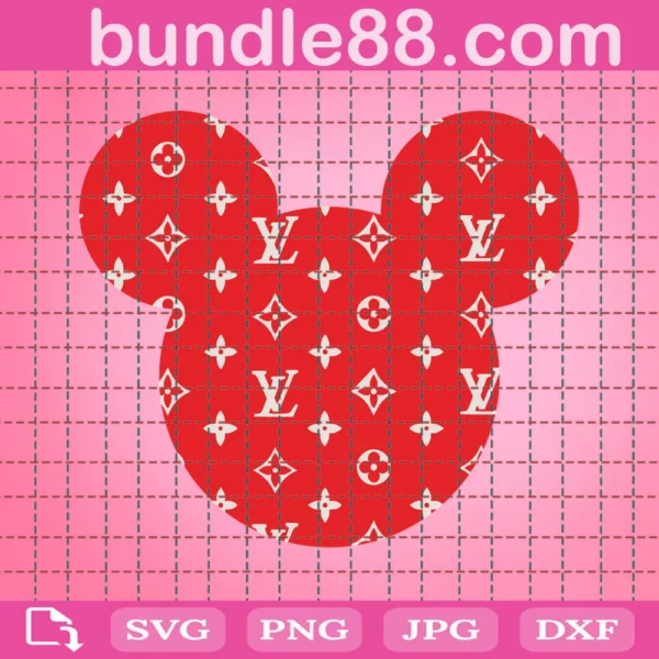 Lv Mickey Mouse Svg Svg Png Dxf Eps Cricut April 2024 