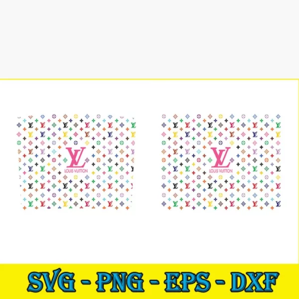 LV Pattern Logos Svg