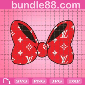 LV Red Ribbo Svg