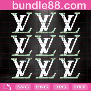 LV Svg, Famous Logo Bundle Svg
