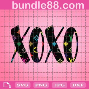 LV XOXO Logo Svg