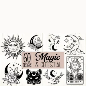 Magic and Celestial Svg Bundle