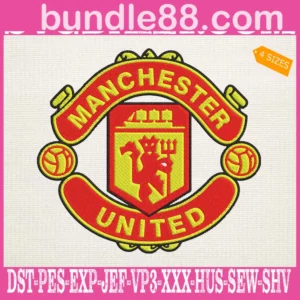 Manchester United Embroidery Design