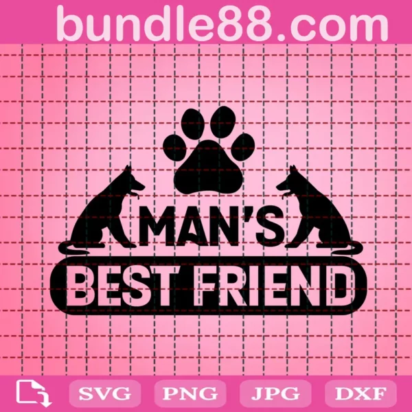 Man'S Best Friend Svg