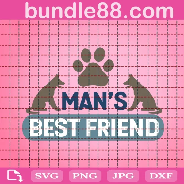 Man'S Best Friend Svg