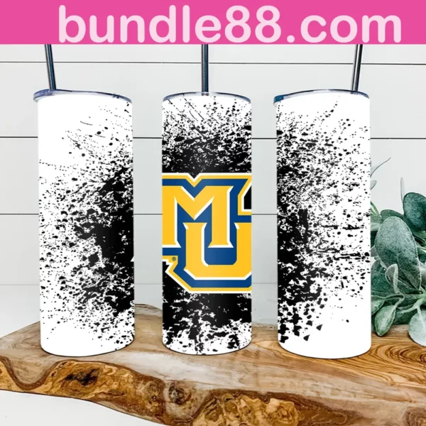 Marquette Golden Eagles 20oz Skinny Tumbler