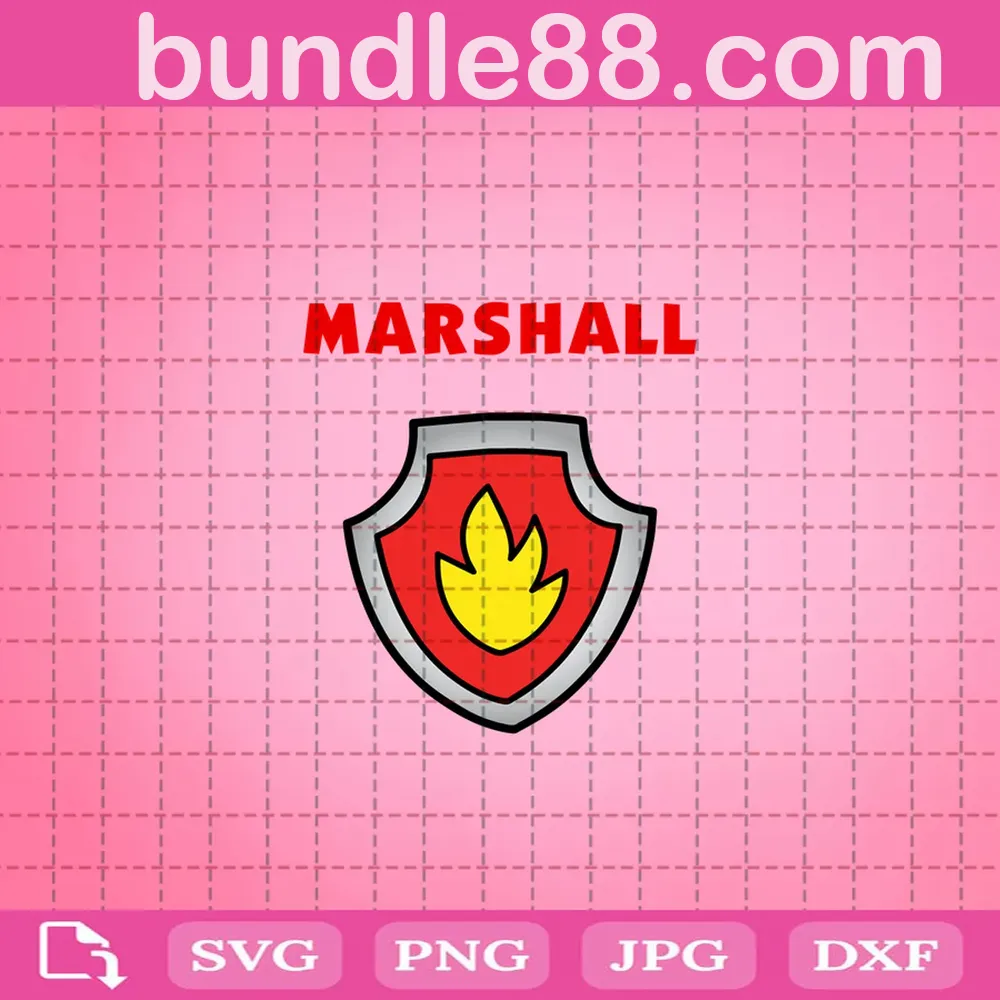 Marshall Badge Svg SVG PNG DXF EPS May 2023
