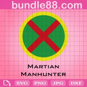 Martian Manhunter Logo Svg