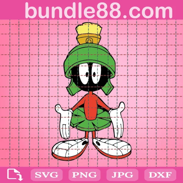 Marvin The Martian Svg Cut File