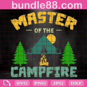 Master Of The Campfire Svg