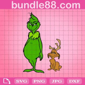 Max And Grinch Svg
