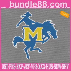 McNeese State Cowboys Embroidery Machine