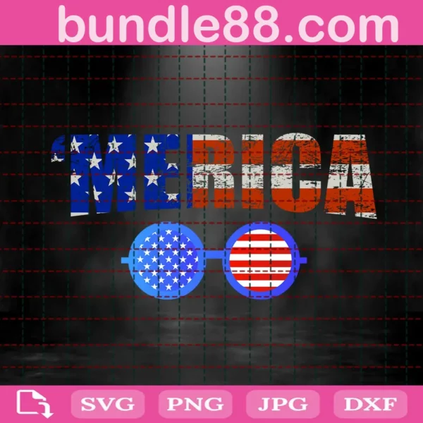 Merica Sunglasses Svg