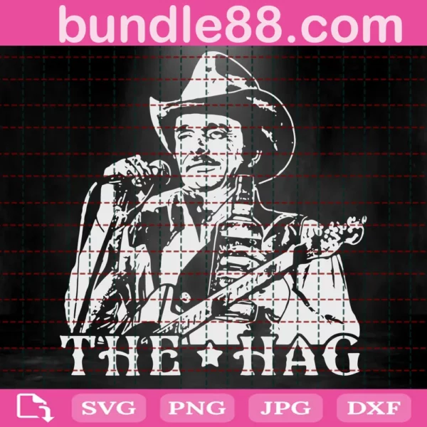 Merle Haggard Svg