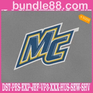 Merrimack Warriors Embroidery Files