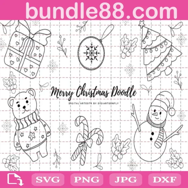 Merry Christmas Svg Bundle Free