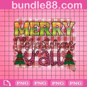 Merry Christmas Y'all Png