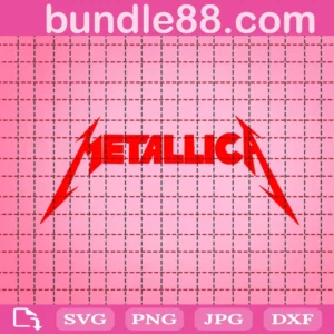 Metallica Svg, American Thrash Metal Svg