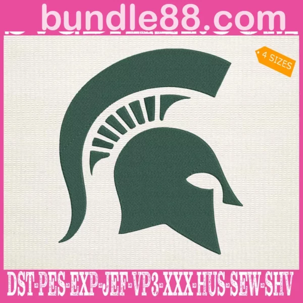 Michigan State Spartans Embroidery Machine