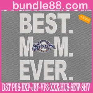 Milwaukee Brewers Embroidery Files