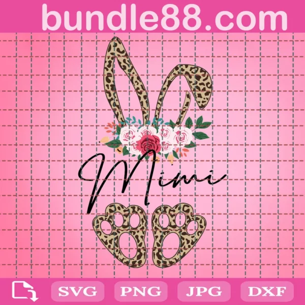 Mimi Bunny Svg, Mimi Svg